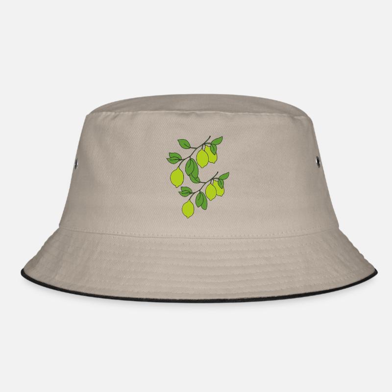 Lime sprigs Bucket Hat
