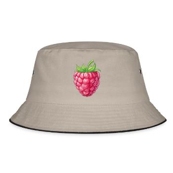 Raspberry - Bucket Hat - khaki/black - Front