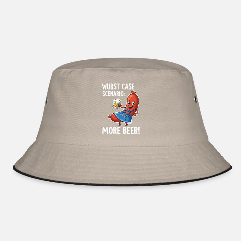 Wurst Case Scenario: More Beer ! Bucket Hat