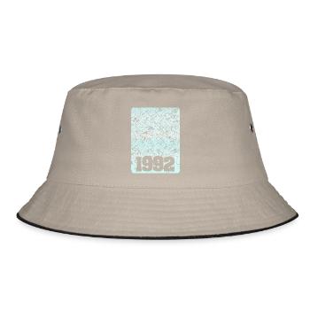 Year 1992 - Bucket Hat - khaki/black - Front
