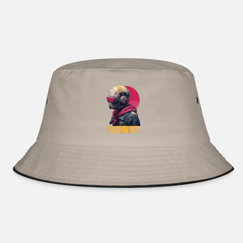 Casque Néon Technoïde Bob