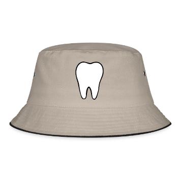 Dent, dents, dentiste - Bob - kaki/noir - Devant
