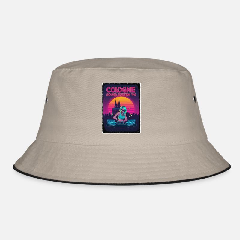 Cologne Retro 90s Bucket Hat