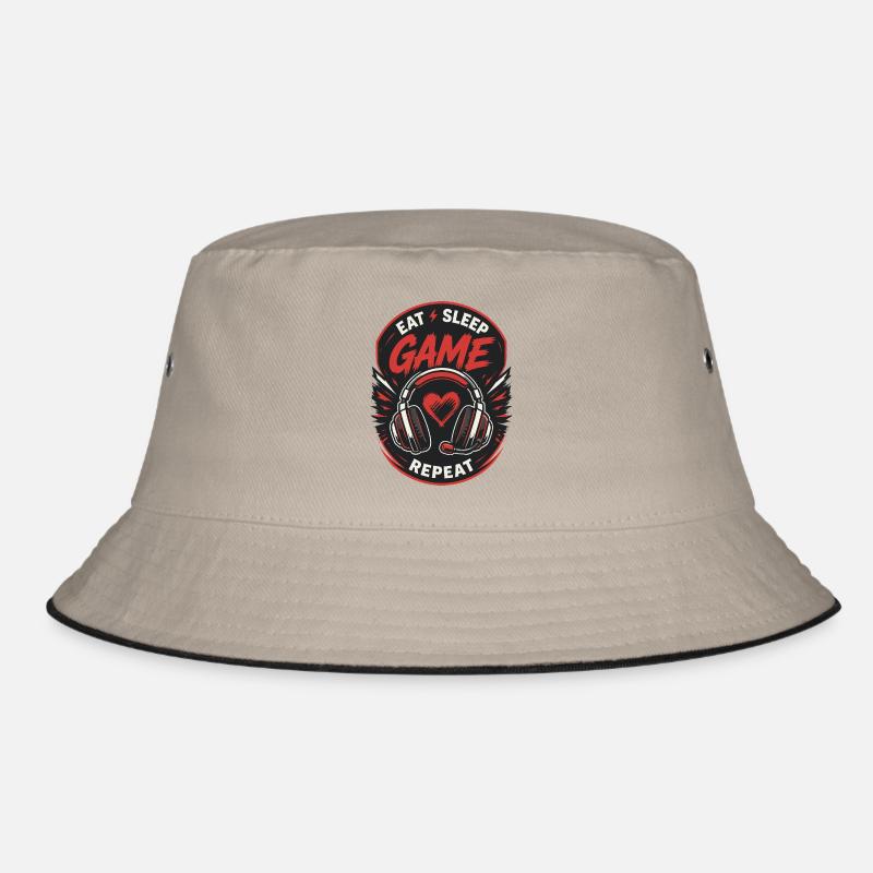 Gaming Lover Controller Design Bucket Hat