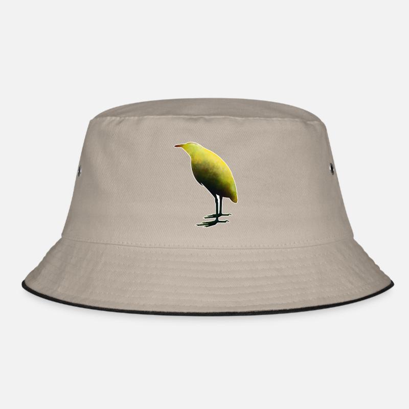 Rohrdommel.1 - Bucket Hat - Khaki/Schwarz