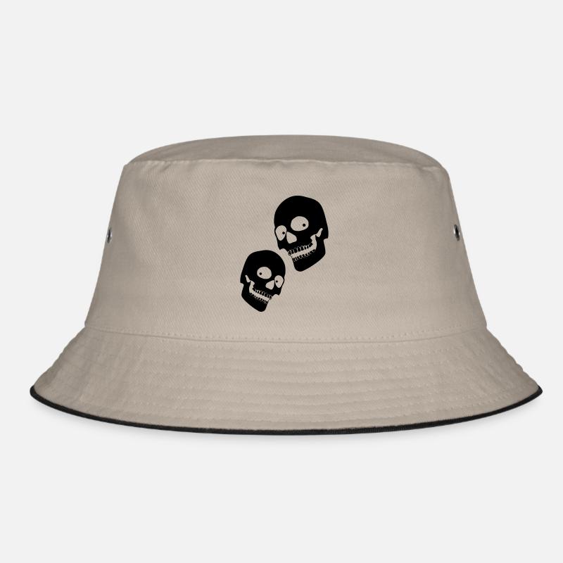 twoskulls1 - Bob - kaki/noir