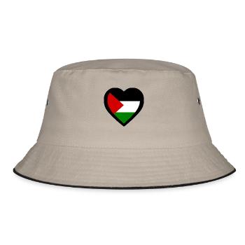 Free palestine - Bob - kaki/noir - Devant
