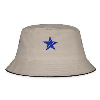 star broken - Bucket Hat - khaki/black - Front