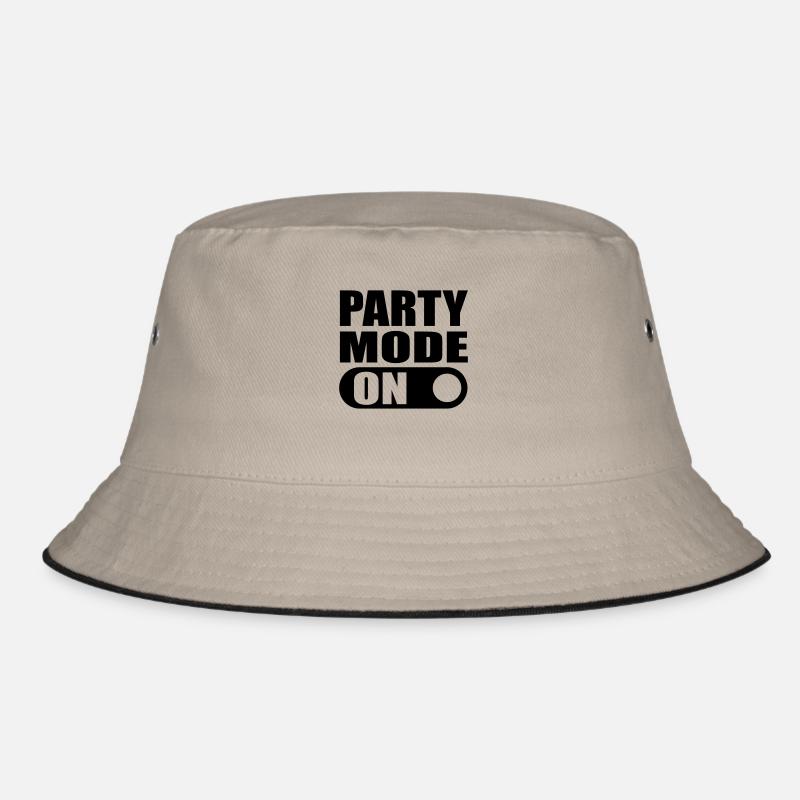 party mode on Bucket Hat