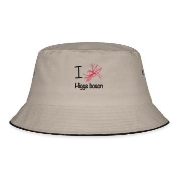 I love Higgs boson - Bob - kaki/noir - Devant