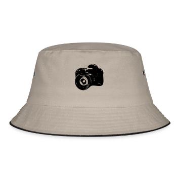 Camera - Bucket Hat - khaki/black - Front