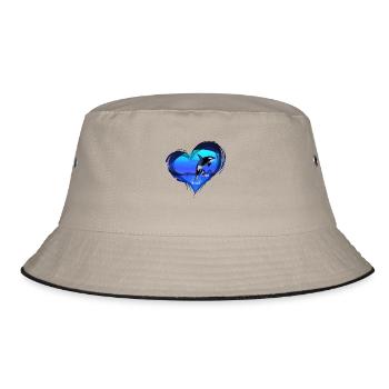 Orca - Bucket Hat - Khaki/Schwarz - Vorne