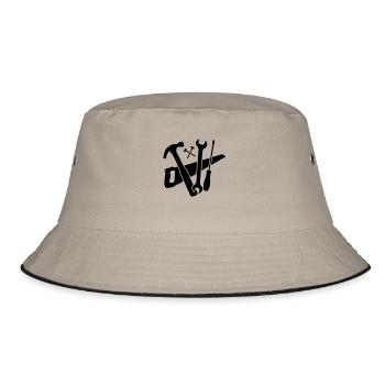 tools - Bucket Hat - khaki/black - Front