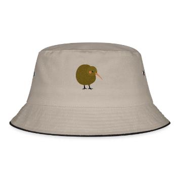 Oiseau kiwi - Bob - kaki/noir - Devant