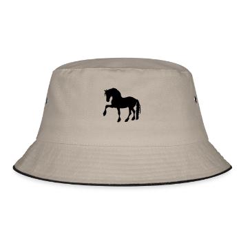 Cheval frison - Bob - kaki/noir - Devant