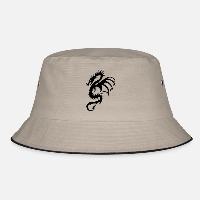 Drache Dragon 4 Bucket Hat