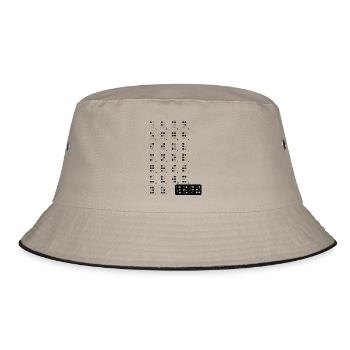 braille blak - Bob - kaki/noir - Devant