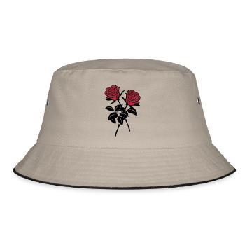 roses - Bob - kaki/noir - Devant
