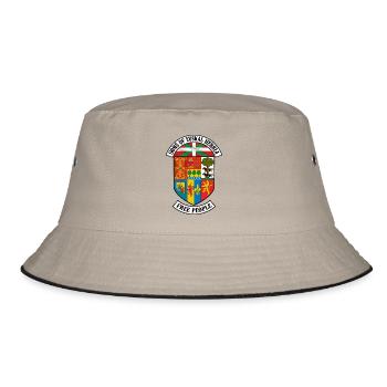 euskal herria design 11 - Bucket Hat - khaki/black - Front