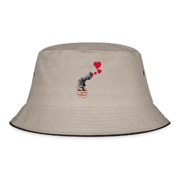 gunshot hearts - Bob - kaki/noir - Devant