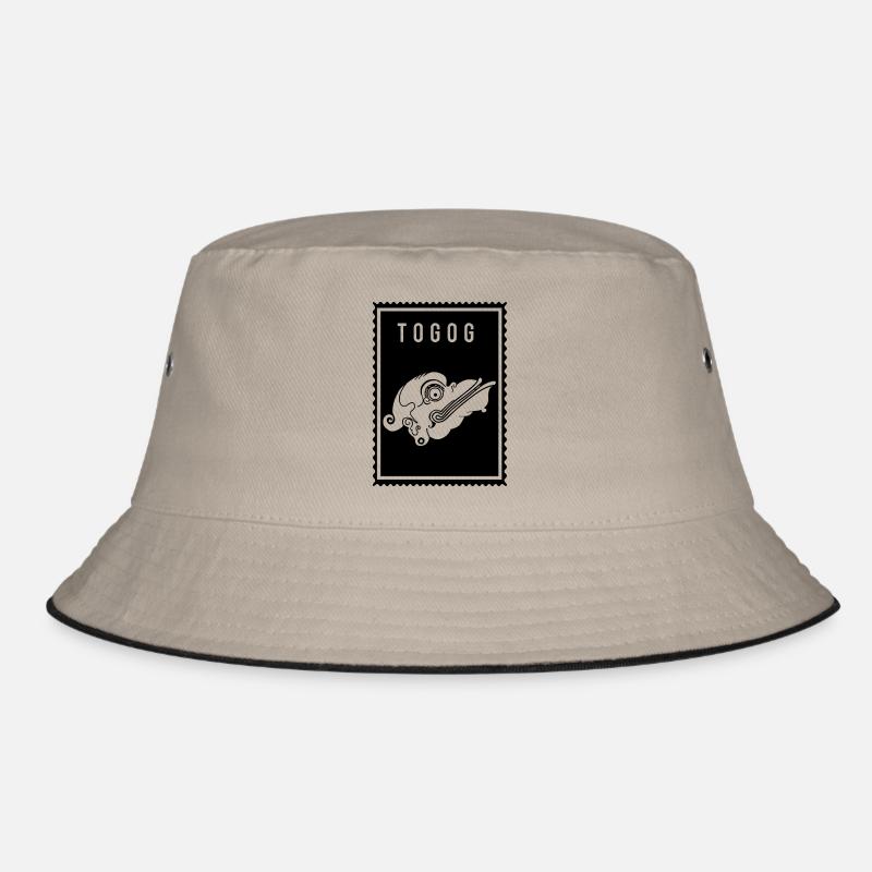 Togog - Wayang - Bucket Hat - khaki/black