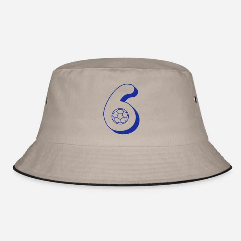 Number 6 handball player Bucket Hat