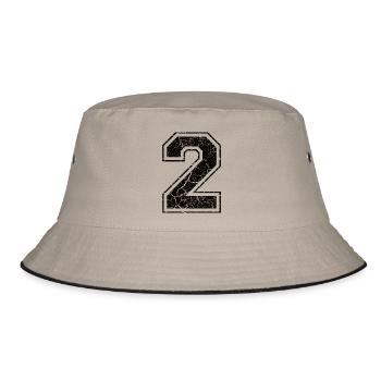 2 two zwei black schwarz (uk) - Bucket Hat - khaki/black - Front