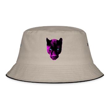 Idée cadeau panthère rose - Bob - kaki/noir - Devant