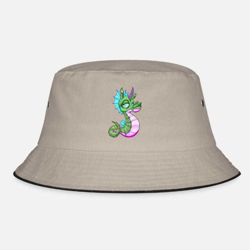 Süßes Seepferd Einhorn Seepferdchen Geschenkidee Bucket Hat
