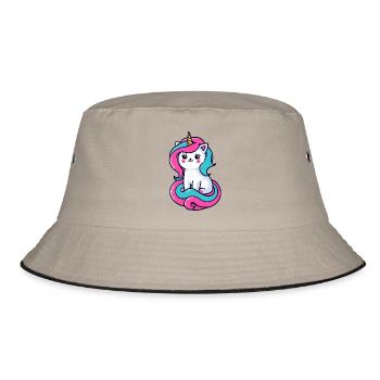 Chat licorne - Bob - kaki/noir - Devant