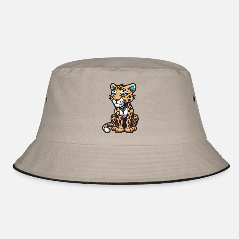 Leopard Comic Bucket Hat