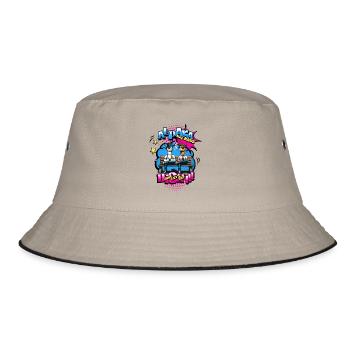 High Spirits - Alpacas in Chill Mode 2 - Bucket Hat - khaki/black - Front