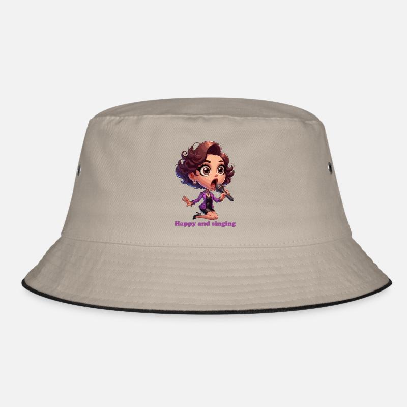 Happy and singing Bucket Hat
