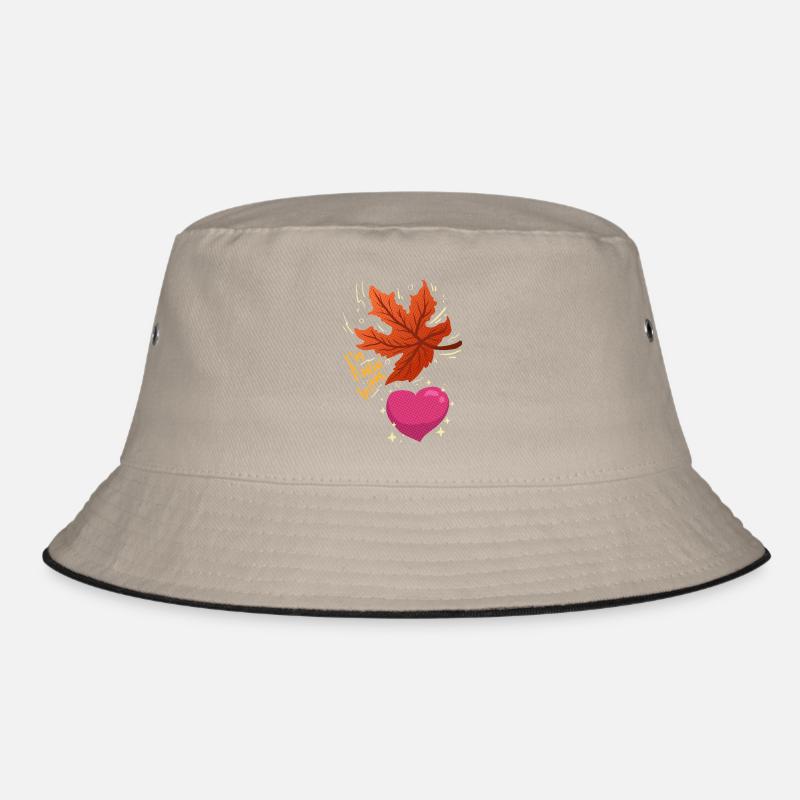 I'm Falling in Love - Maple Leaf Falling In Love Bucket Hat