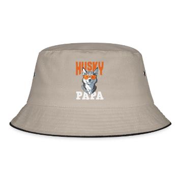 Drôle Husky Husky Propriétaire Husky Propriétaire Cadeau - Bob - kaki/noir - Devant
