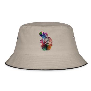 Darts Sports Art #darts #sport - Bucket Hat - khaki/black - Front