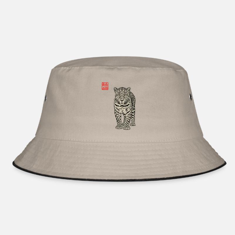Leopard Asian Bucket Hat