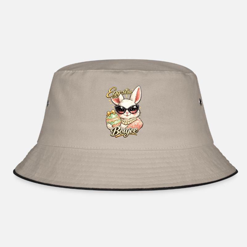 Eggstra Boujee Osterhase Ostern Bucket Hat
