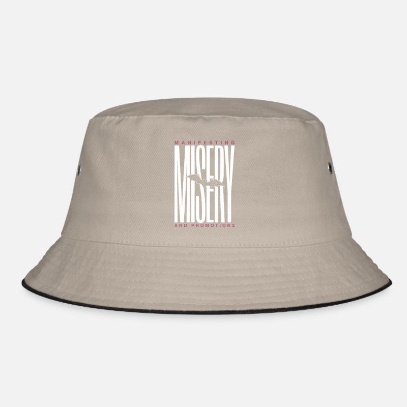 Manifesting Violet Victory Bat Bucket Hat