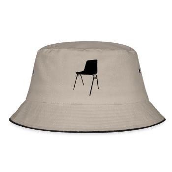 chair - Bucket Hat - khaki/black - Front