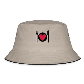 Essen - Bucket Hat - khaki/black - Front
