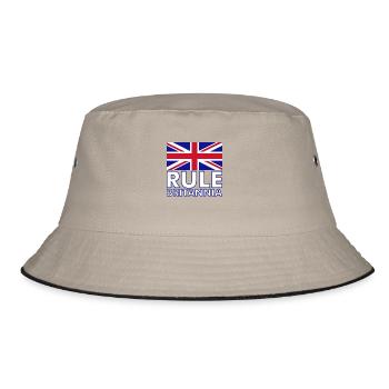 Rule Britannia - Bucket Hat - khaki/black - Front