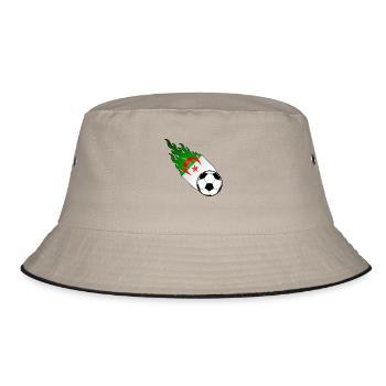 Fireball Football Algeria - Bucket Hat - khaki/black - Front