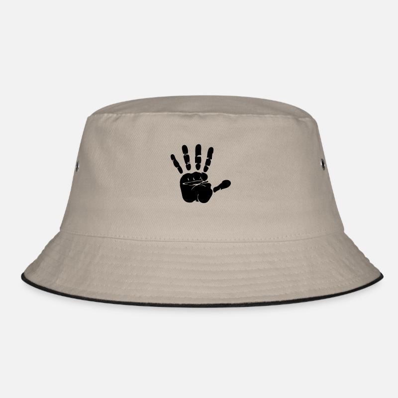 Handabdruck Bucket Hat