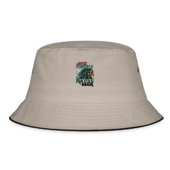 Indian - Bucket Hat - khaki/black - Front