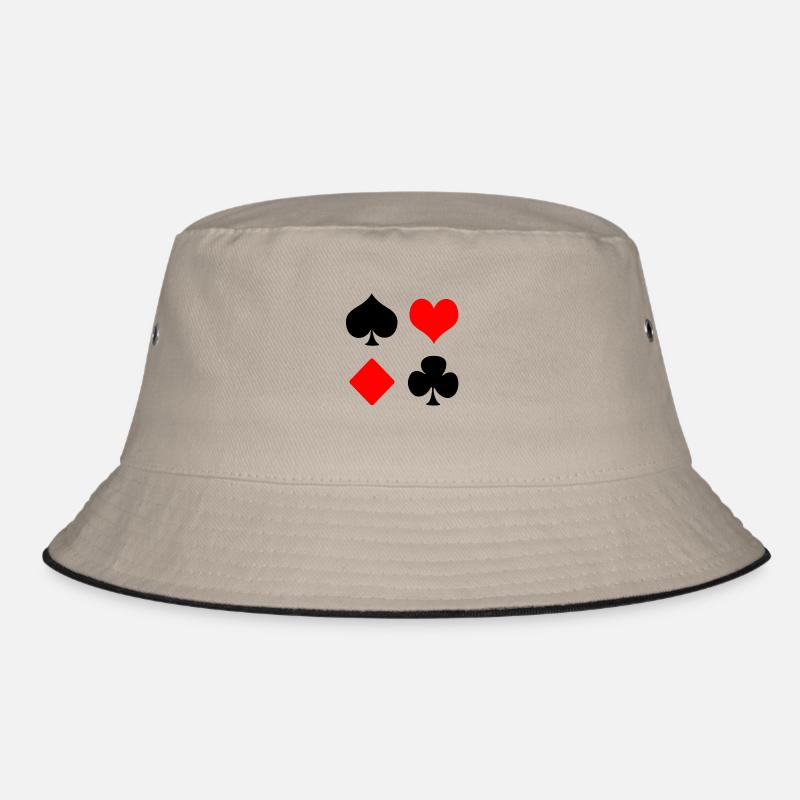Spielkarten, Poker Bucket Hat