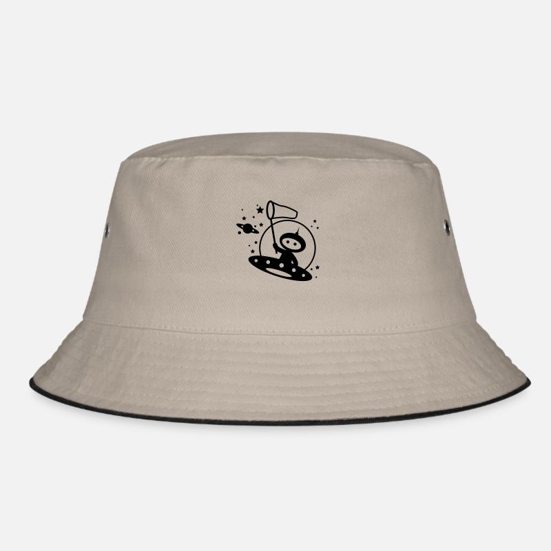 Kosmonaut Sternenfänger Bucket Hat