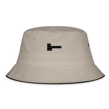 Afd wählen is so 1933 - Bucket Hat - Khaki/Schwarz - Vorne