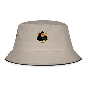Muscle Building Training - Bucket Hat - khaki/black - Front