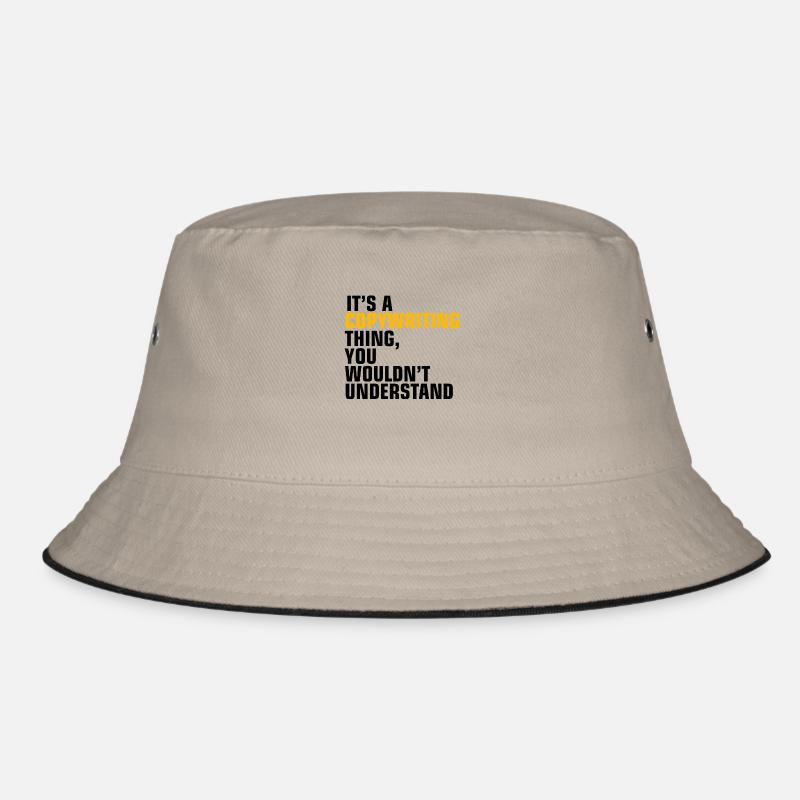 Copywriting thing Bucket Hat